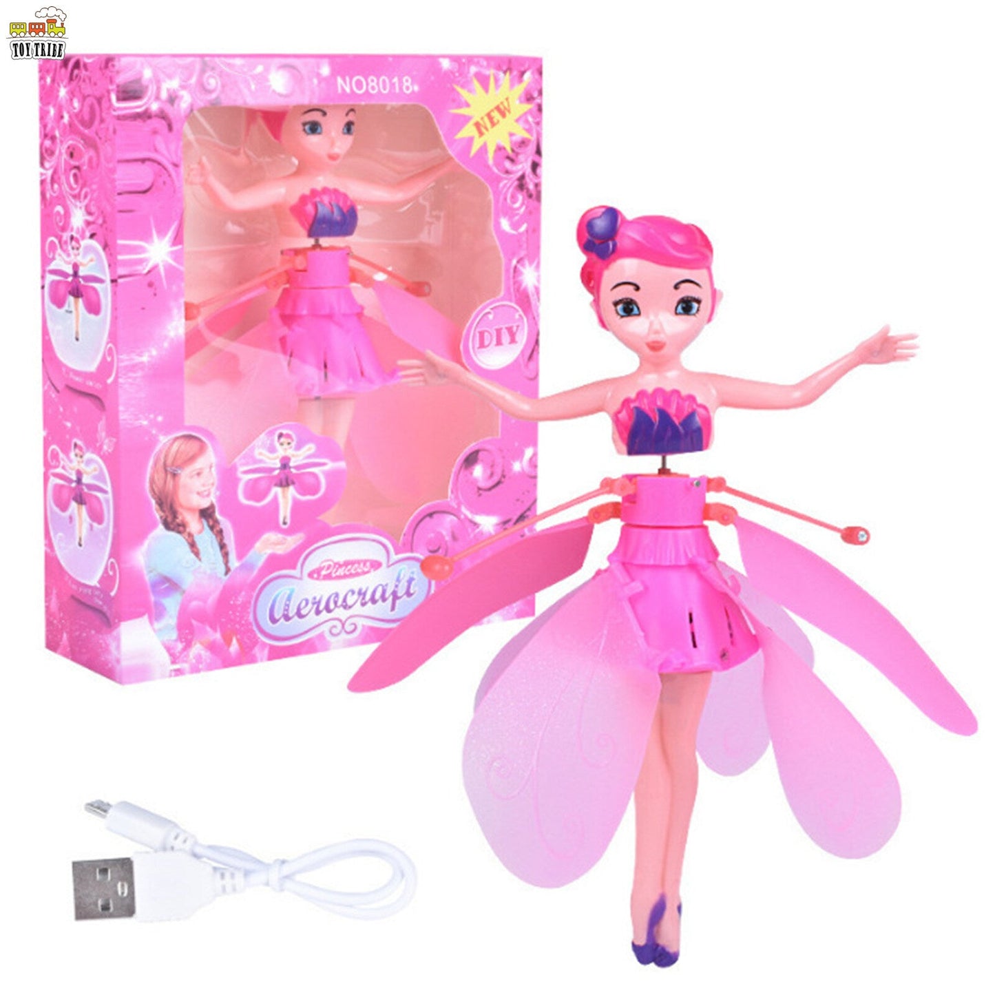 The Flying Fairy Princess Doll and Barbie Doll Flying Fairy